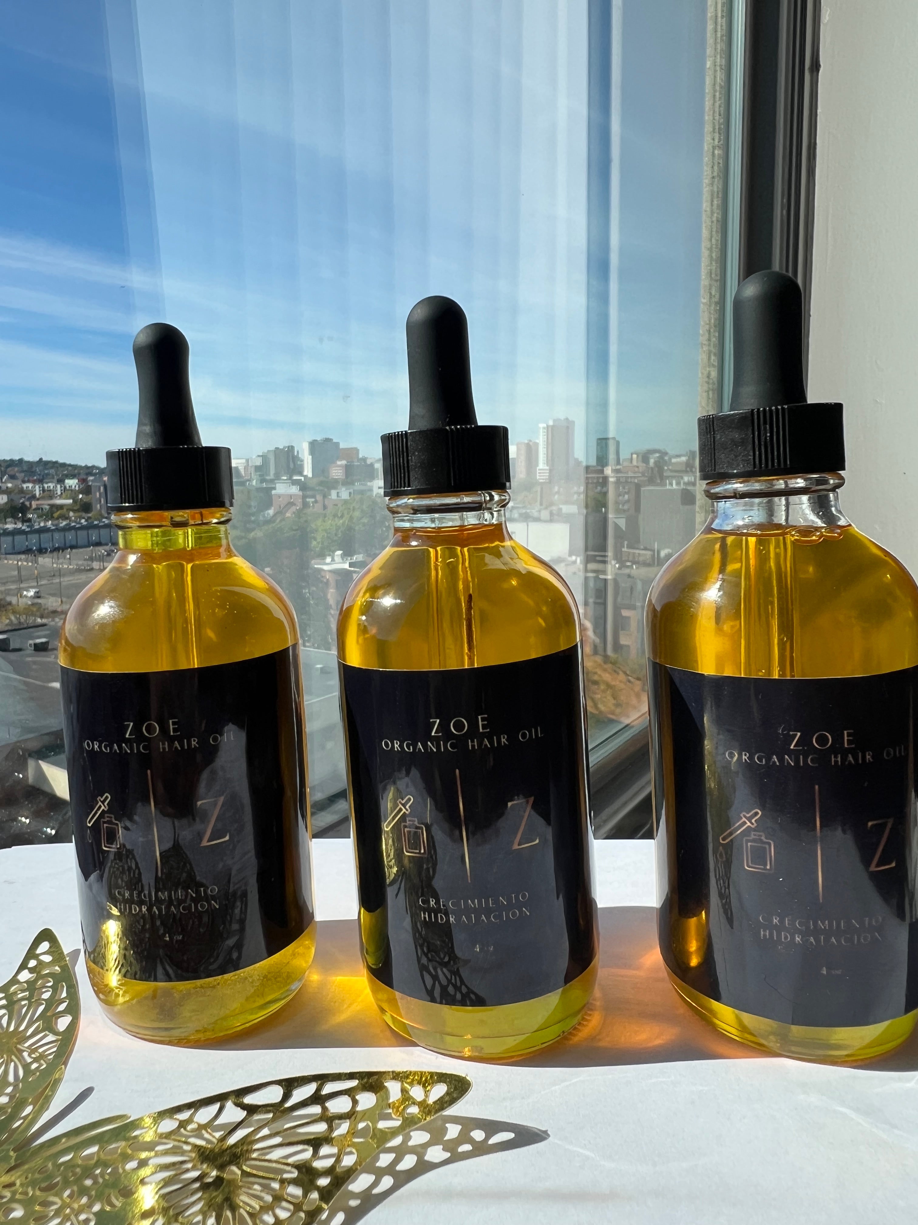 Zoe organic Hair oil