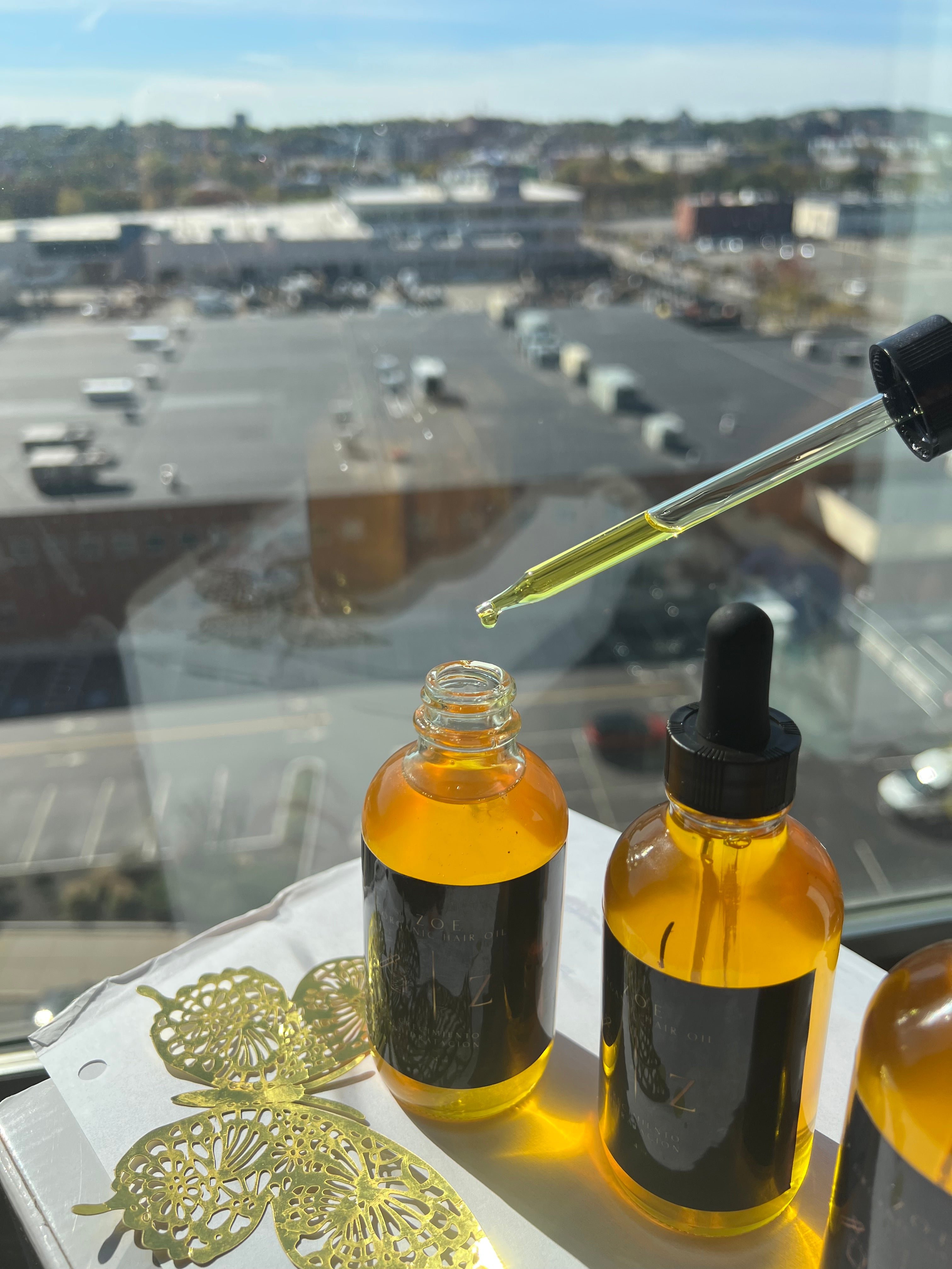 Zoe organic Hair oil