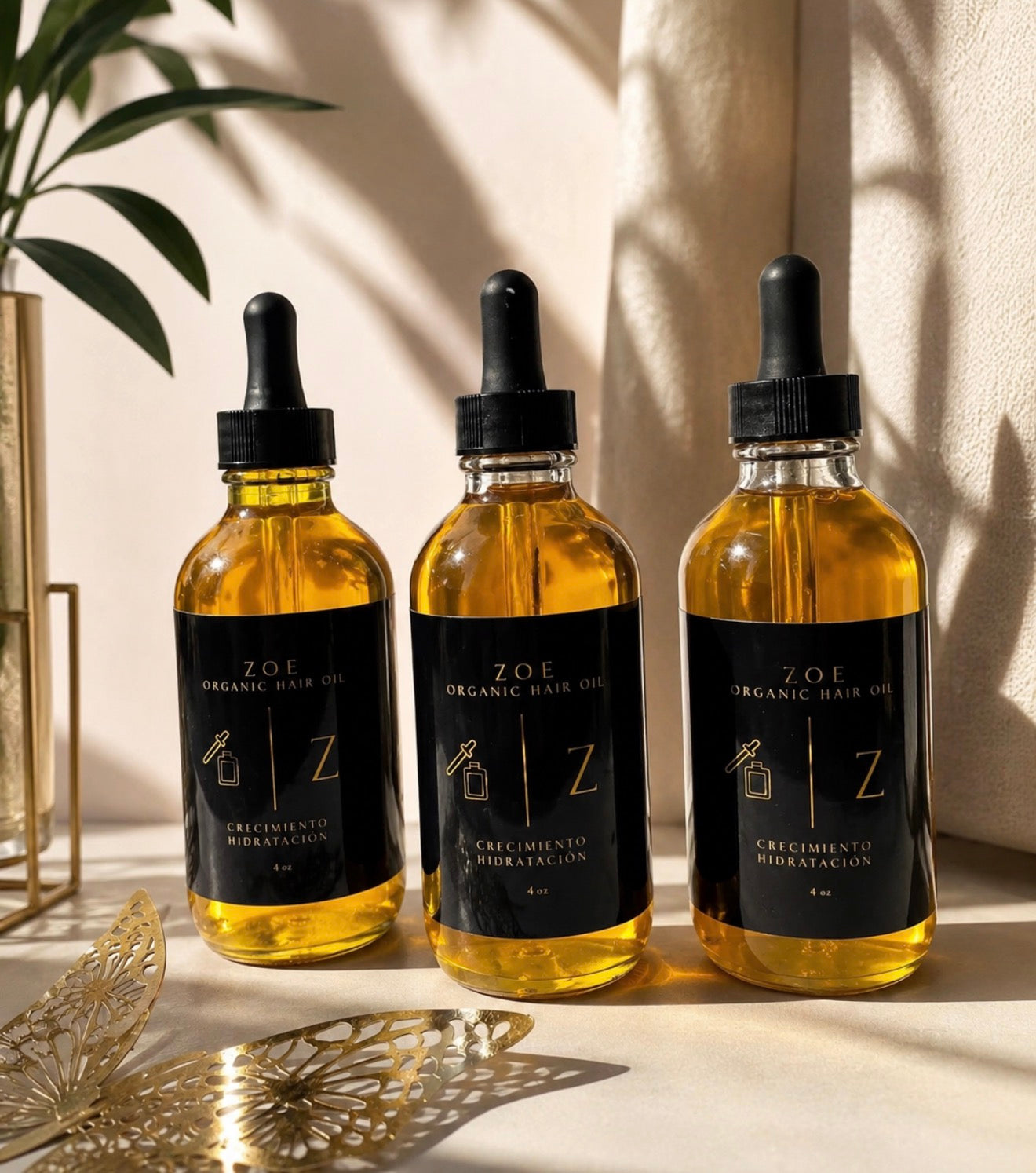Zoe organic Hair oil