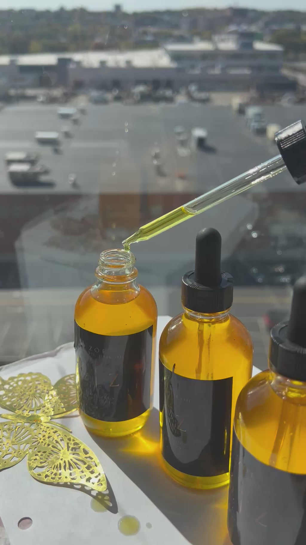 Zoe organic Hair oil
