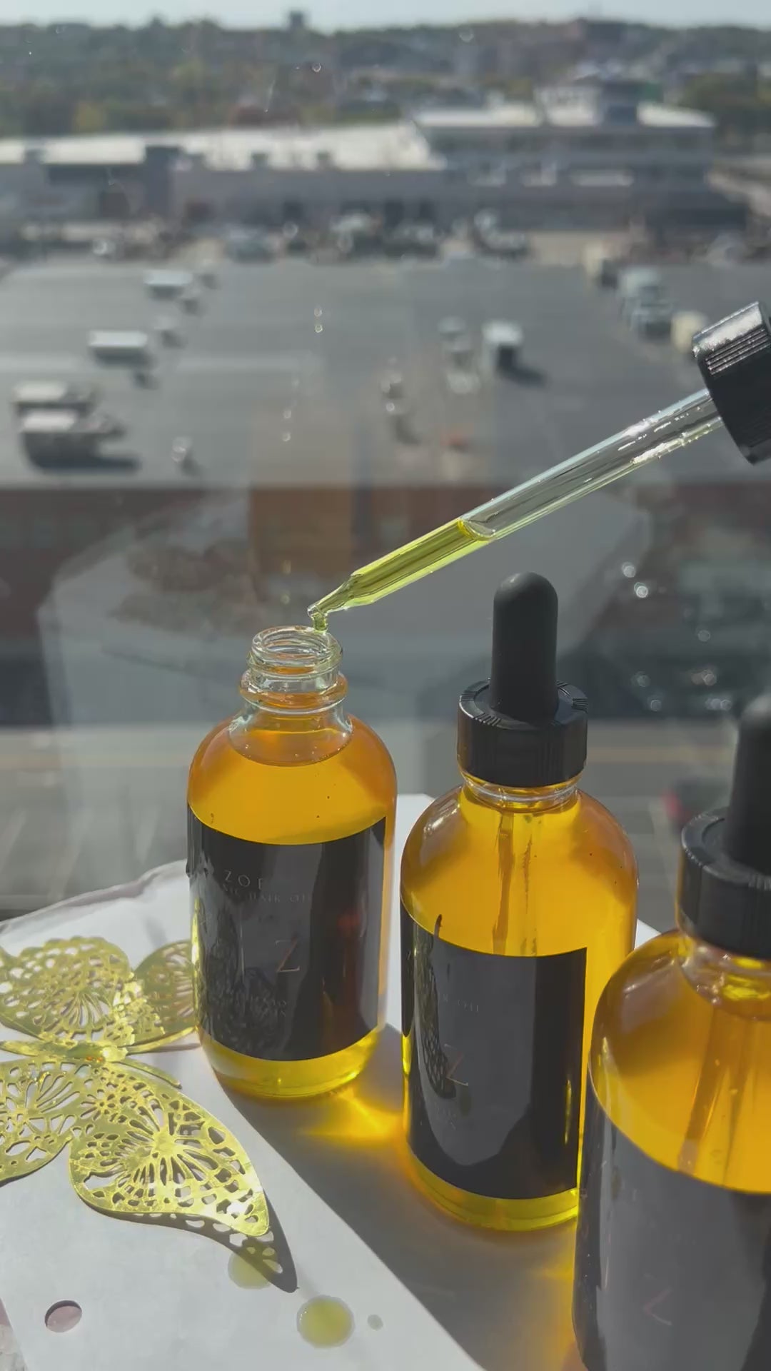 Zoe organic Hair oil